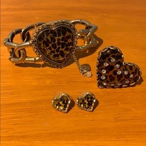 Betsy Johnson cheetah gold collection